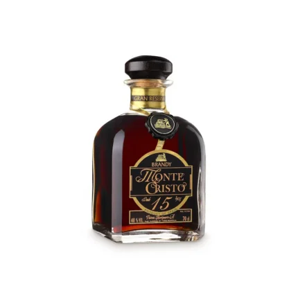 Perez Barquero Brandy Monte Cristo 15 (в деревянной коробке) 40% 70сл